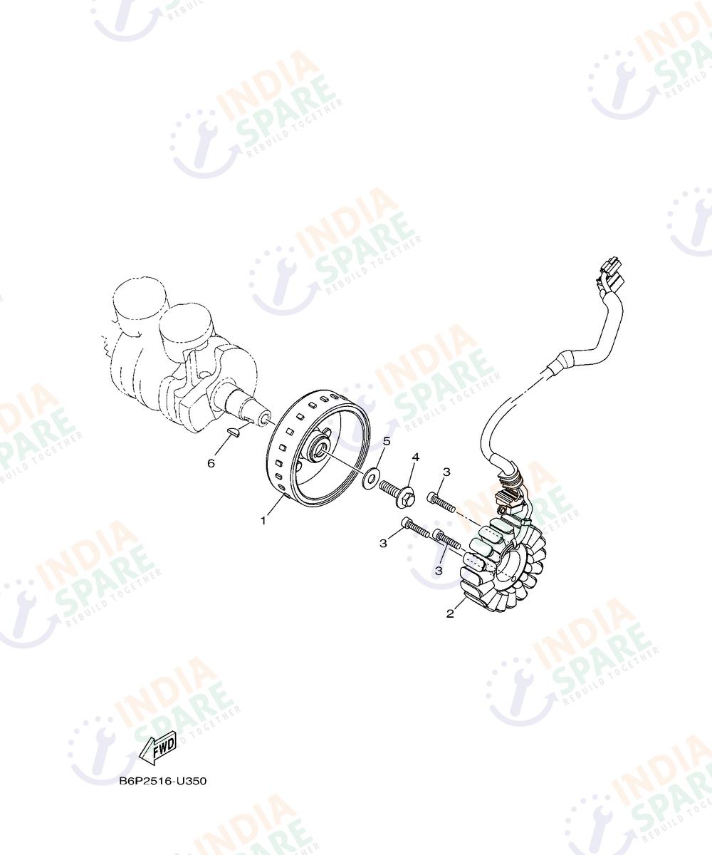 YAMAHA D772 MT 03 Series GENERATOR