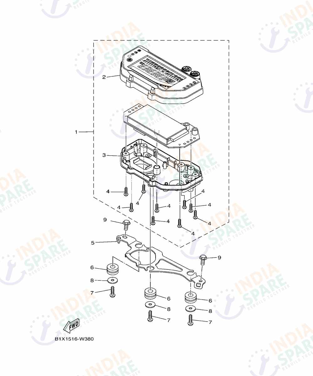 YAMAHA D782 R3 Series METER