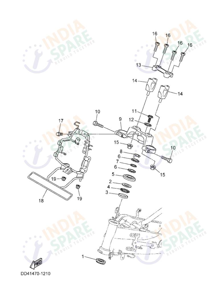 YAMAHA DD41 XSR Series STEERING
